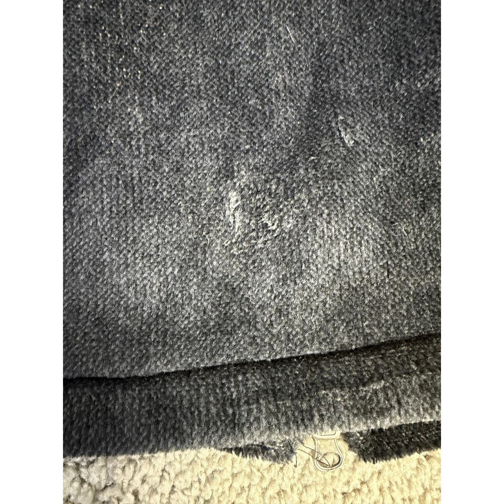 Vintage Black Diamond Jacket Mens M Black Fleece Parka Full Zip Pockets USA - Picture 12 of 12